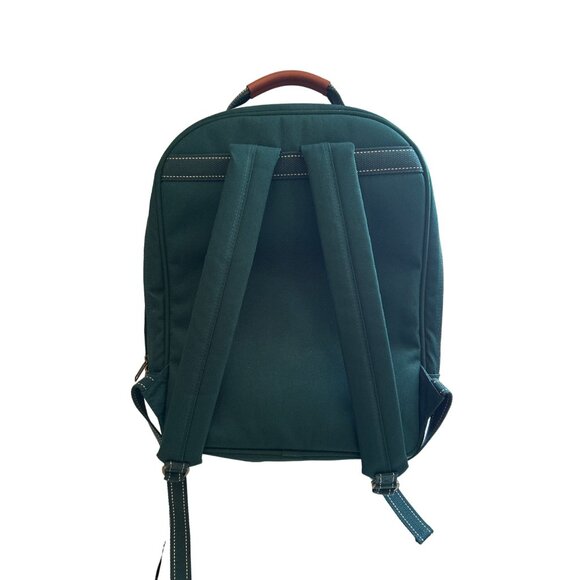 Brookstone Picnic Backpack Set With Accessories & Green Checkered Pattern - Picture 3 of 10